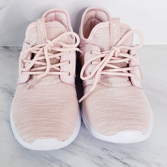 nautica rose gold sneakers